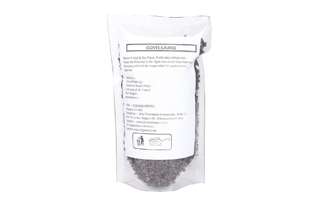 Grandma Agro Cloves    Pack  250 grams